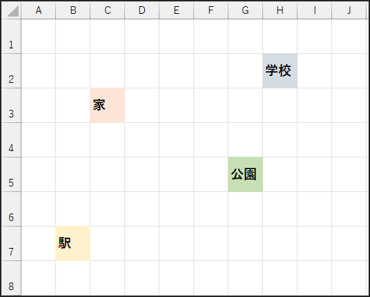 地図の例