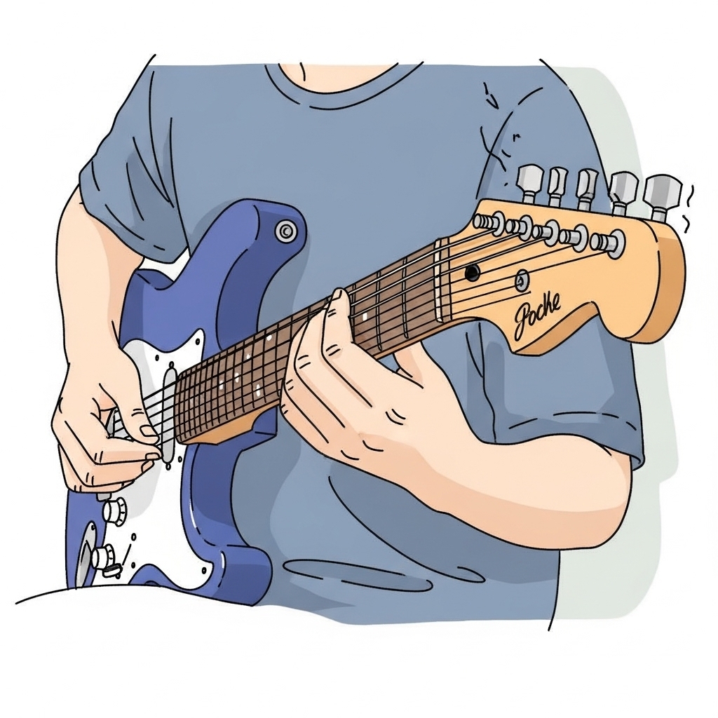 エレキギターのイラスト