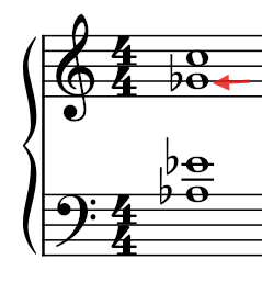 「A♭7」の構成音:「As Es Ges C」