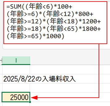 Excelの説明画面