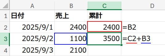 Excelの説明画像