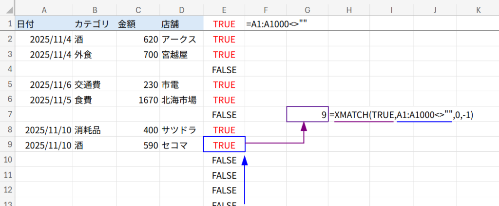 Excelの説明画像