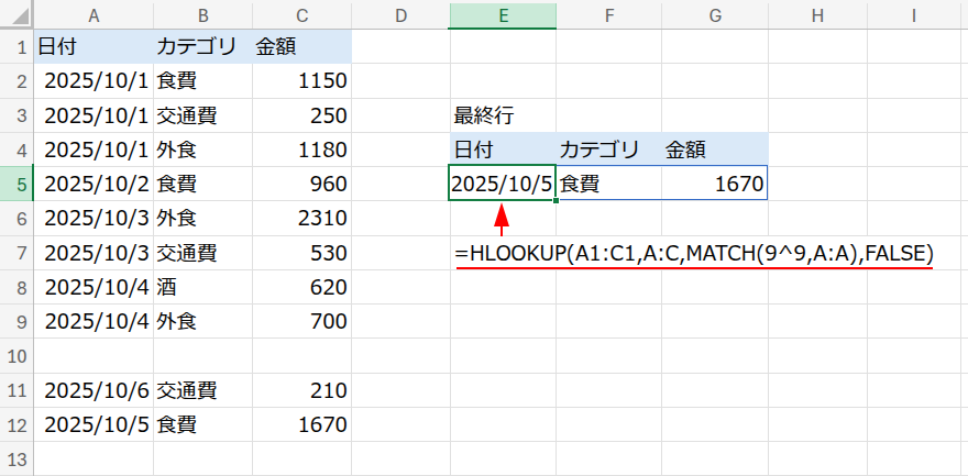 Excelの説明画像