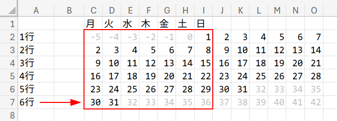 Excelの説明画像